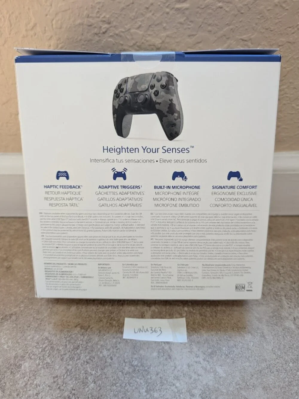 Sony PlayStation 5 PS5 DualSense Wireless Controller Haptic Feedback Mic Headset